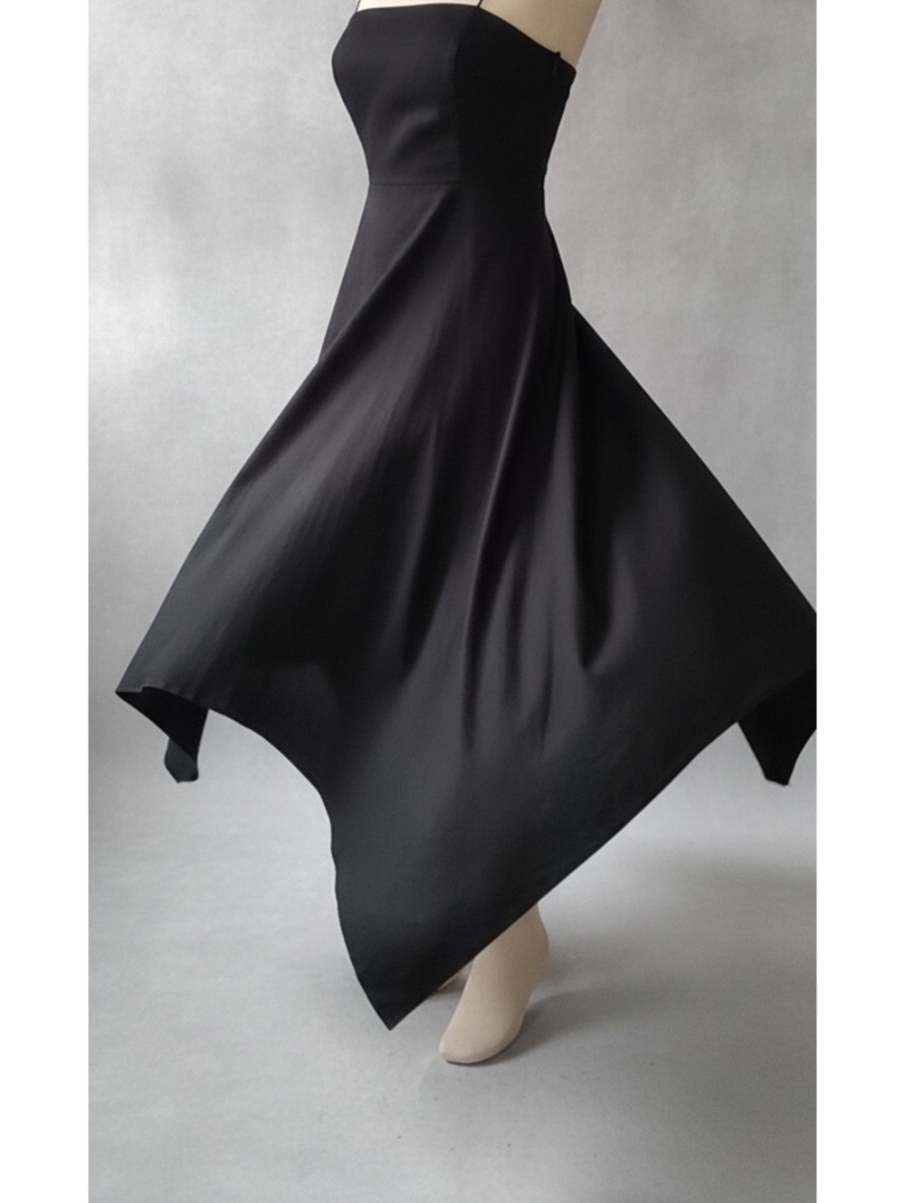 Banana Republic | Dresses | Black Cotton Strapless Banana Republic Dress